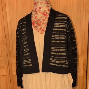 Calvin Klein Black Striped Sweater